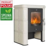 Piec kaflowy OWCZAREK PK13 Eko Krem 5,7 kW