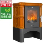 Piec kaflowy OWCZAREK PK11 Eko Brąz 5,7 kW