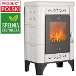 Piec kaflowy OWCZAREK PK1 Eko Krem 5,7 kW