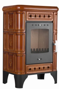 Piec kaflowy OWCZAREK PK1 Eko Brąz 5,7 kW