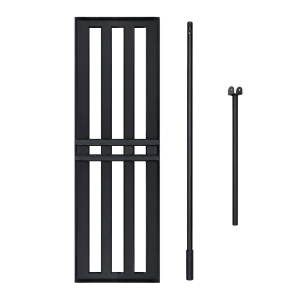 Niwelator ręczny 80 x 30 cm z trzonem stalowym - B234
